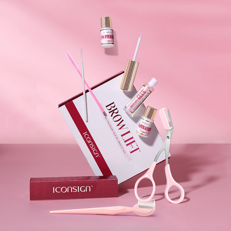 DIY Brow Lamination Eyebrow Kit 45-60 Days ICONSIGN Professional Beauty Makeup Tool Home Use DIY Brow Lamination Eyebrow Kit 45-60 Days ICONSIGN Professional Beauty Makeup Tool Home Use